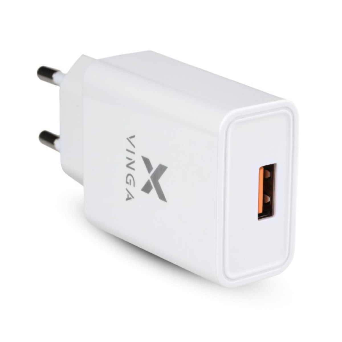Зарядное устройство Vinga QC3.0 Quick Wall Charger 1xUSB 18W Max (VWCQAW) 98_98.jpg - фото 1