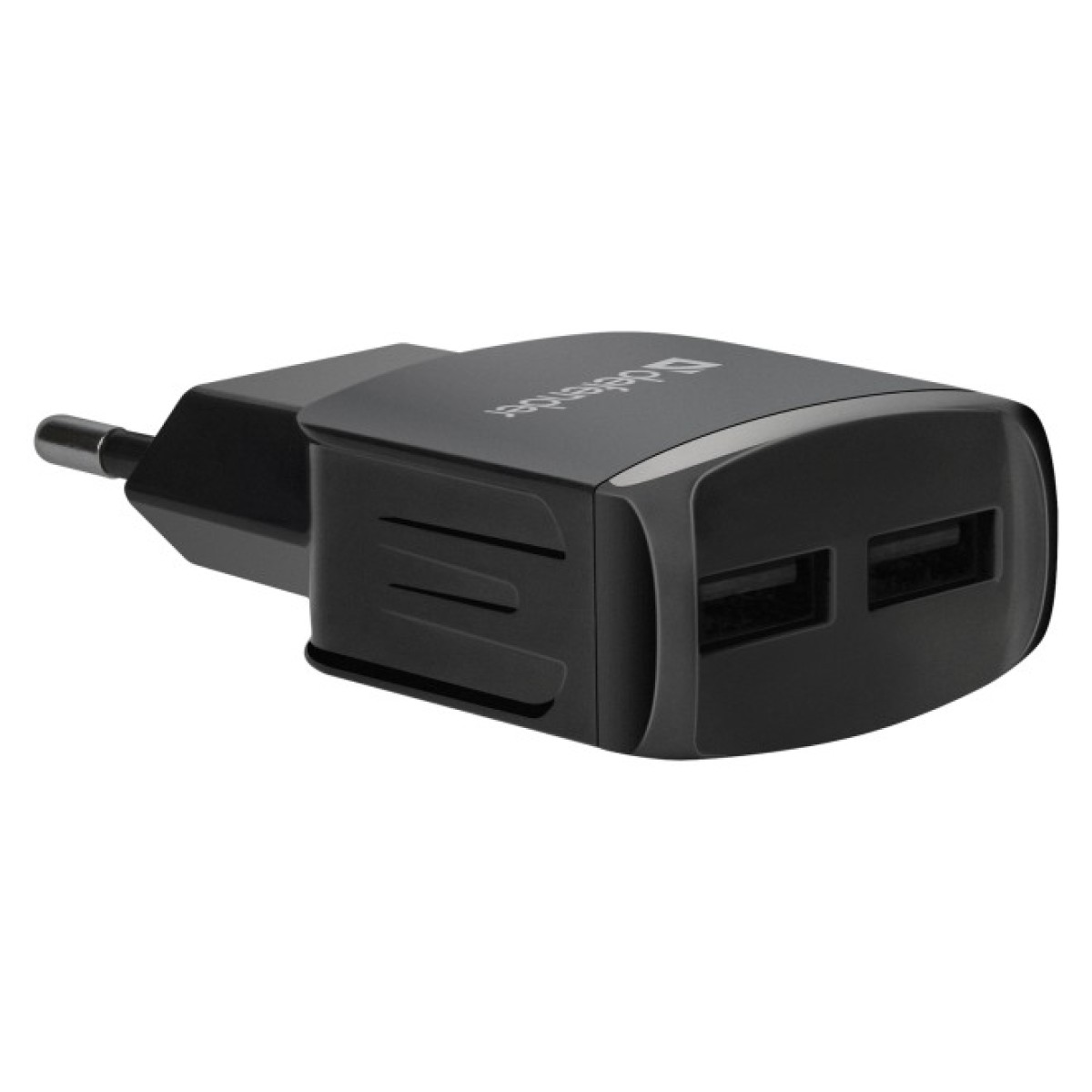 Зарядний пристрій Defender EPA-13 black, 2xUSB, 5V/2.1A, package (83840) 98_98.jpg - фото 3