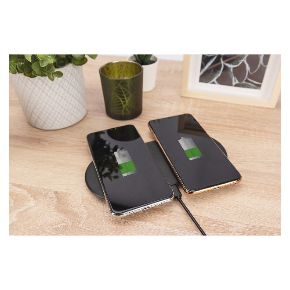 Зарядное устройство Digitus Wireless Charging, Pad, Duo, 15W (DA-10082) 98_98.jpg - фото 3