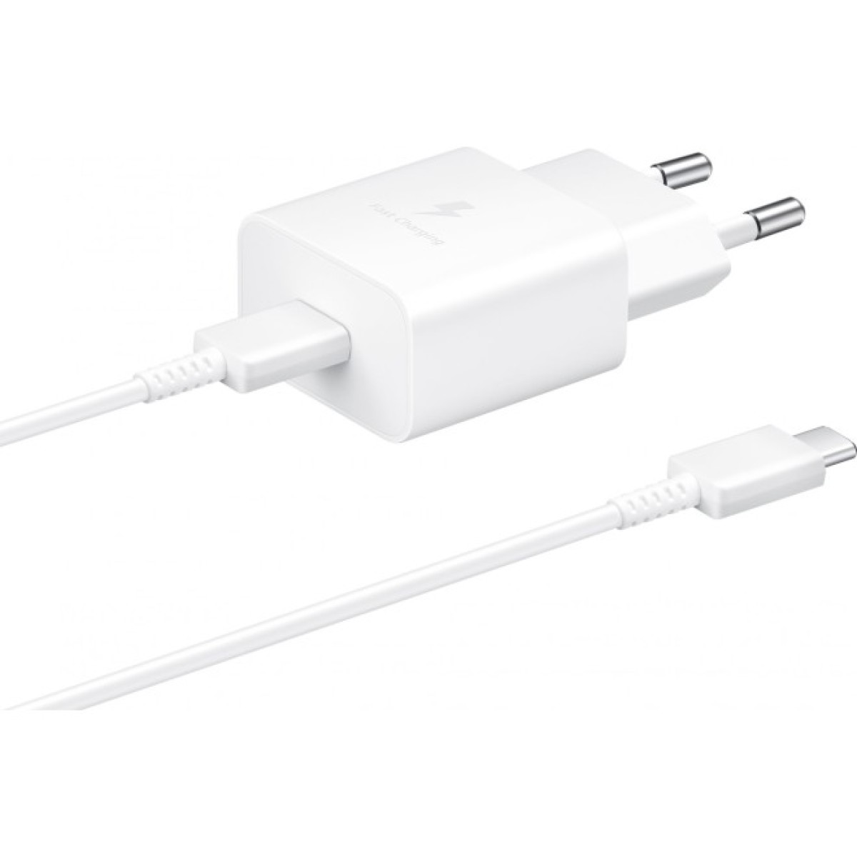 Зарядное устройство Samsung 15W Power Adapter (w C to C Cable) White (EP-T1510XWEGRU) 98_98.jpg - фото 3