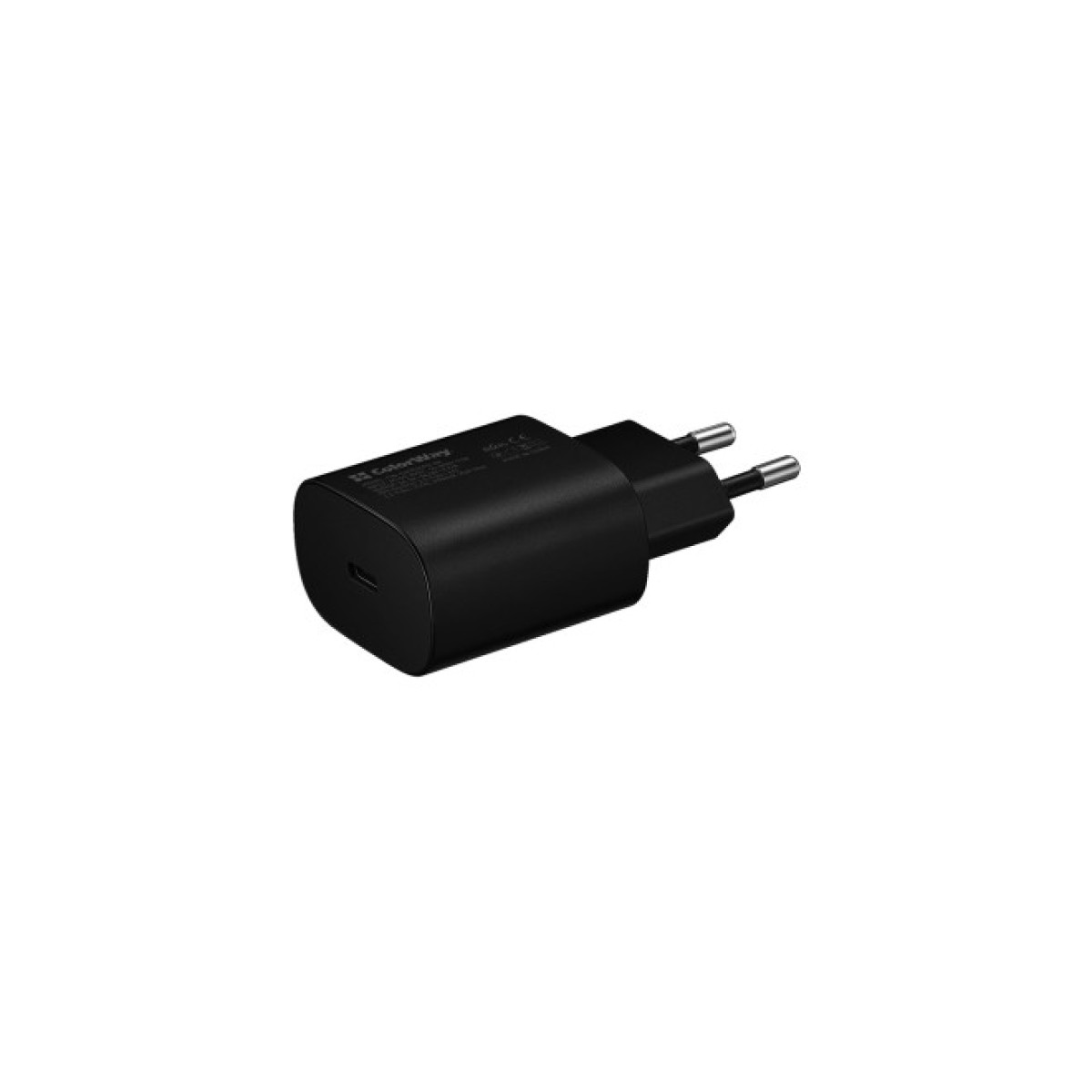 Зарядний пристрій ColorWay Power Delivery Port PPS USB Type-C (25W) black (CW-CHS033PD-BK) 256_256.jpg