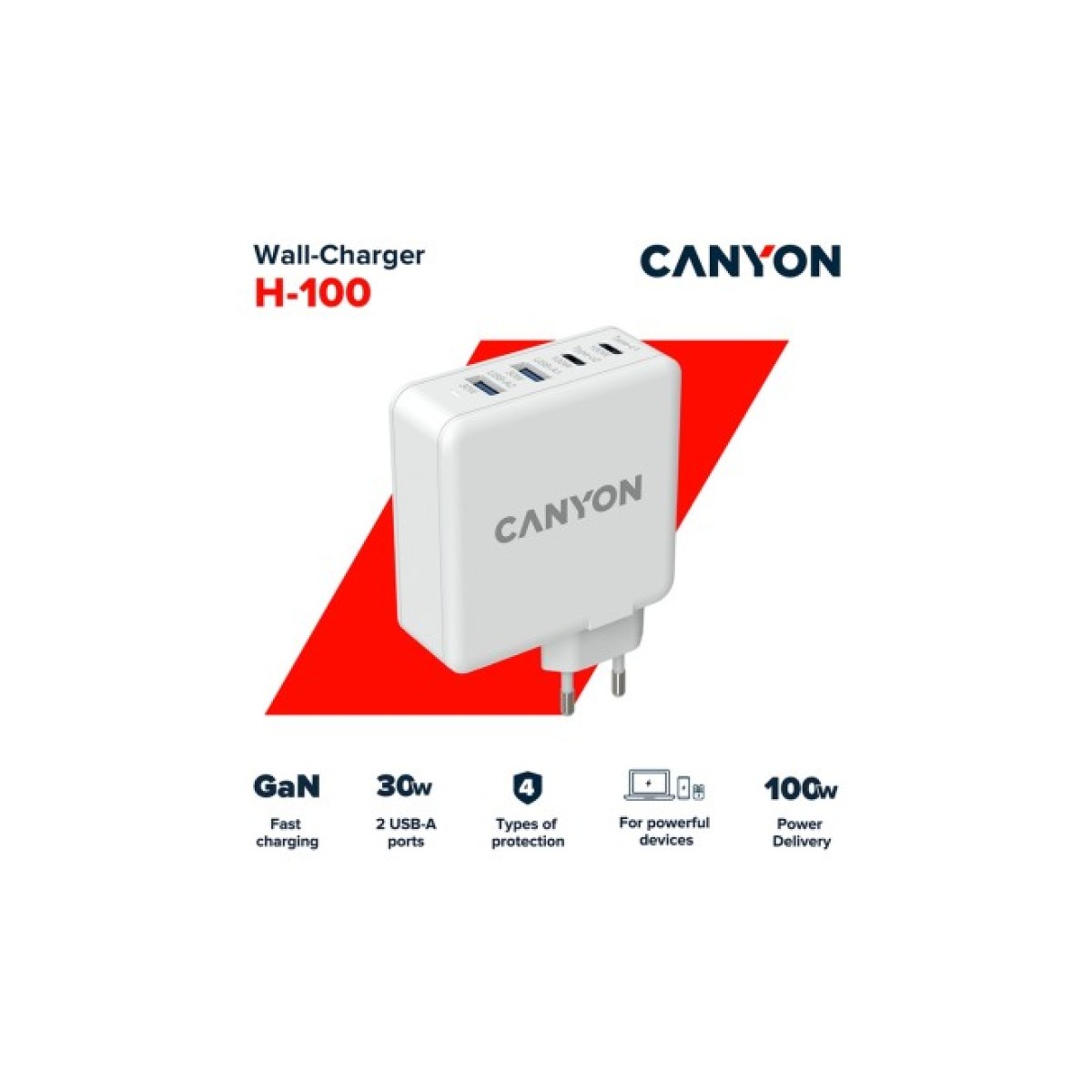 Зарядное устройство Canyon GAN 100W (CND-CHA100W01) 98_98.jpg - фото 2