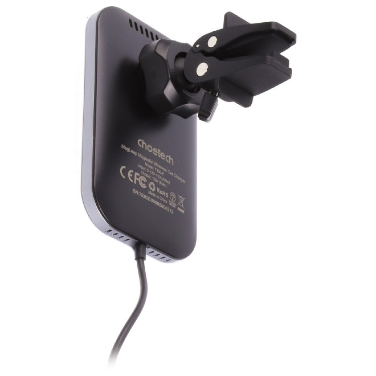 Зарядний пристрій Choetech QI 15W compatible MagSafe (T200-F-201BK) 98_98.jpg - фото 2