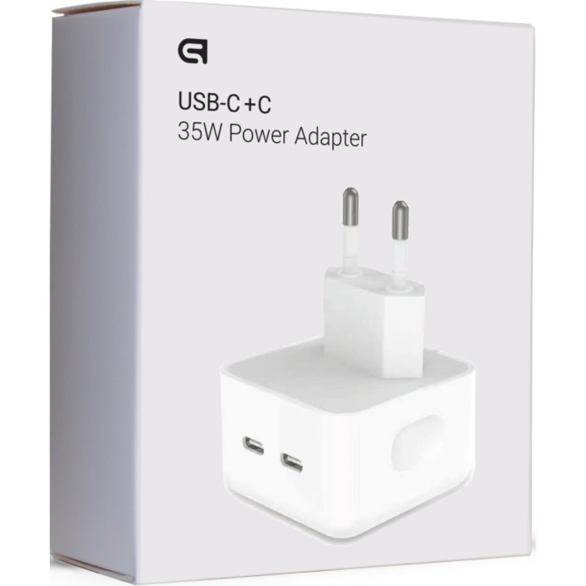 Зарядний пристрій Armorstandart AMNWM3A 35W Dual USB-C Port Compact Power Adapter (ARM62264) 98_98.jpg - фото 3