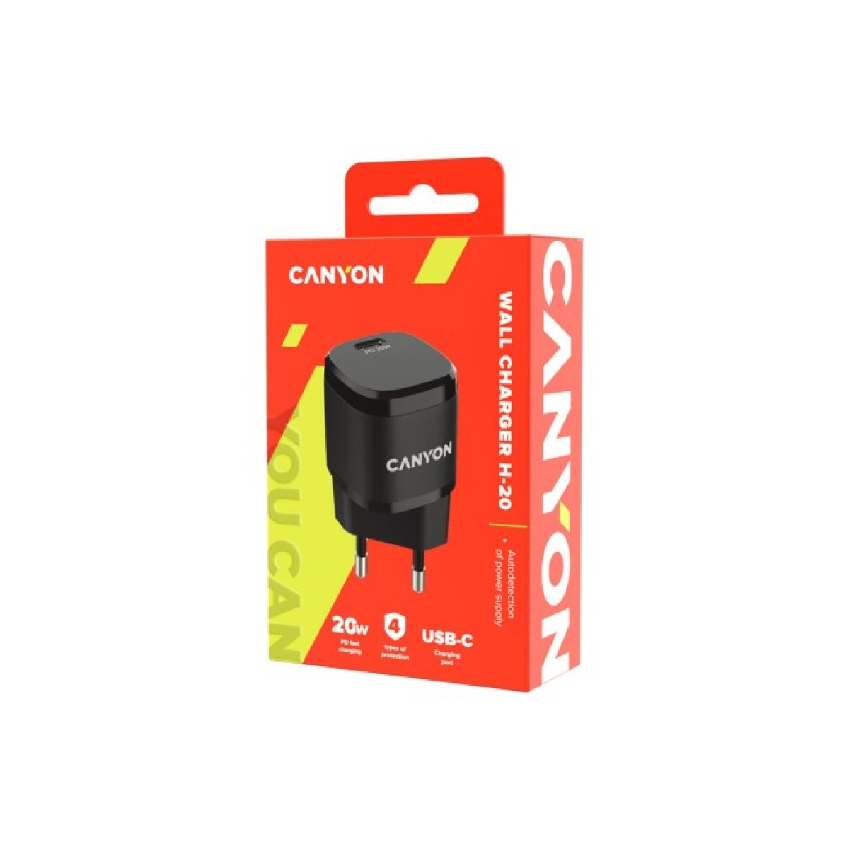 Зарядное устройство Canyon PD 20W black (CNE-CHA20B05) 98_98.jpg - фото 3