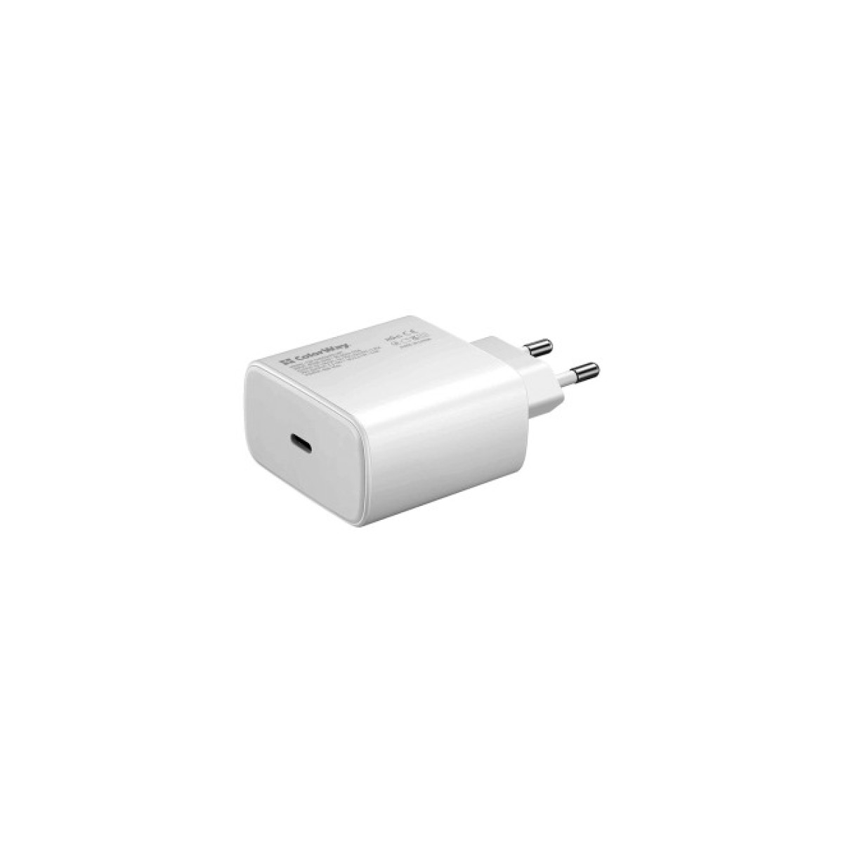 Зарядний пристрій ColorWay Power Delivery Port PPS USB Type-C (45W) white (CW-CHS034PD-WT) 256_256.jpg