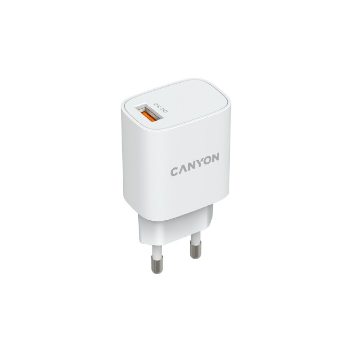 Зарядний пристрій Canyon Wall charger 1*USB, QC3.0 18W (CNE-CHA18W) 98_98.jpg - фото 3
