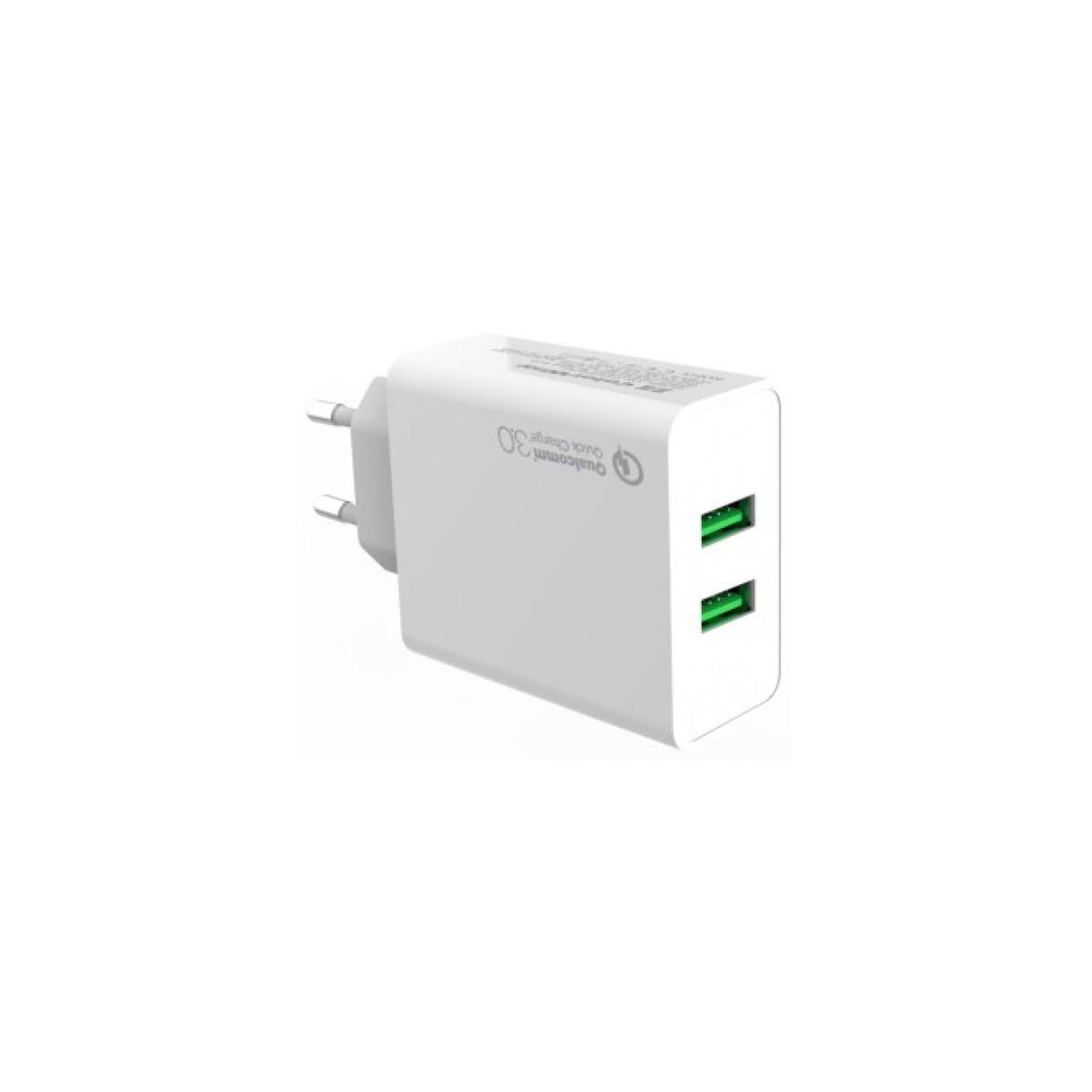 Зарядний пристрій ColorWay 2USB Quick Charge 3.0 (36W) (CW-CHS017Q-WT) 98_98.jpg - фото 4