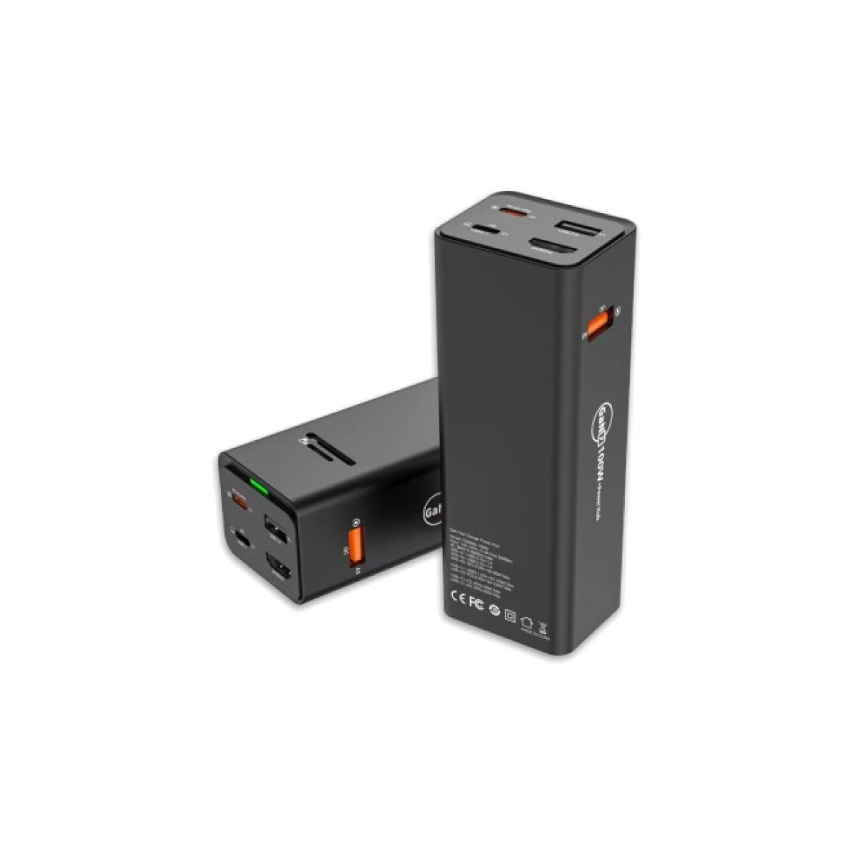 Зарядний пристрій XoKo Power Hub QC-700 7 в 1 GAN 100W, PD, QC, USDB 3.1, HDMI, micro SD reader (CD00608) (XK-QC-700) 256_256.jpg