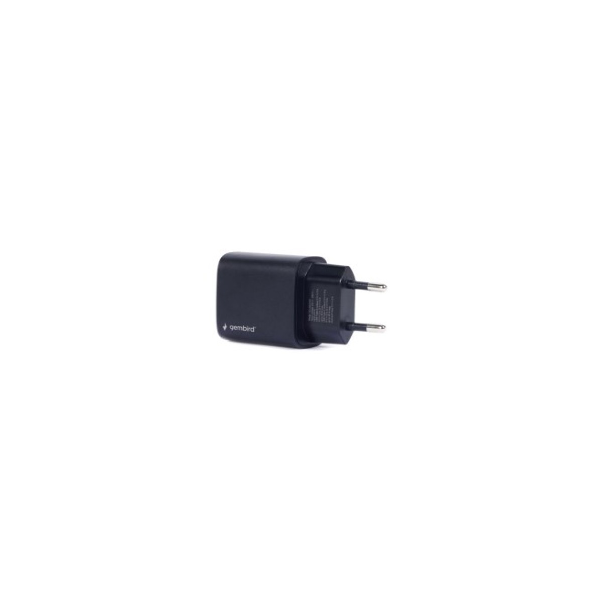 Зарядний пристрій Gembird USB-A + USB-C (PD 18W + QC3.0 18W) (TA-UQC3-03) 98_98.jpg - фото 1
