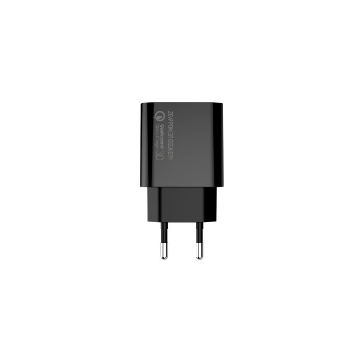 Зарядний пристрій ColorWay Type-C PD + USB QC3.0 (20W) V2 black (CW-CHS025QPD-BK) 98_98.jpg - фото 5