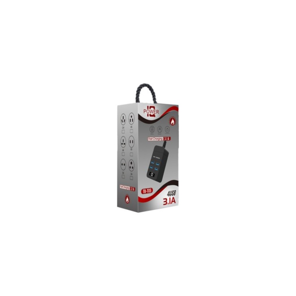 Зарядний пристрій Voltronic TВ-Т05, 4*USB White (ТВ-Т05-White) 256_256.jpg