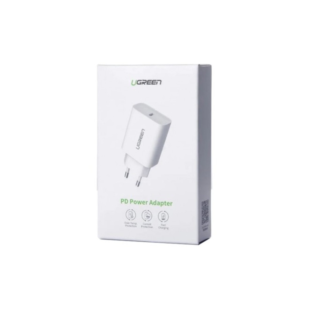 Зарядний пристрій Ugreen CD137 Type-C PD 20W Charger (White) (60450) 98_98.jpg - фото 6