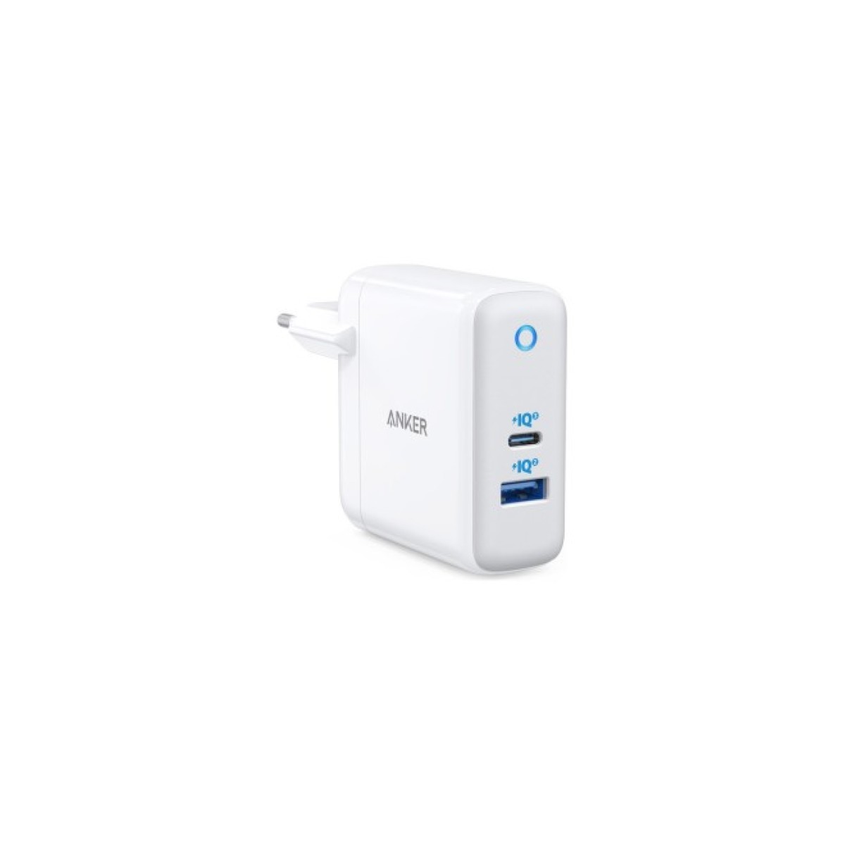 Зарядний пристрій Anker PowerPort+ Atom III 45W USB-C+15W USB-A (White) (A2322G21) 256_256.jpg