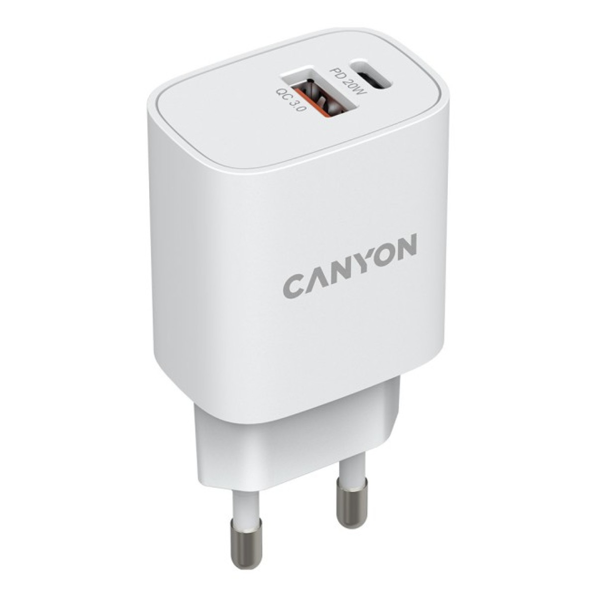 Зарядний пристрій Canyon PD 20W/QC3.0 18W (CNE-CHA20W04) 256_256.jpg
