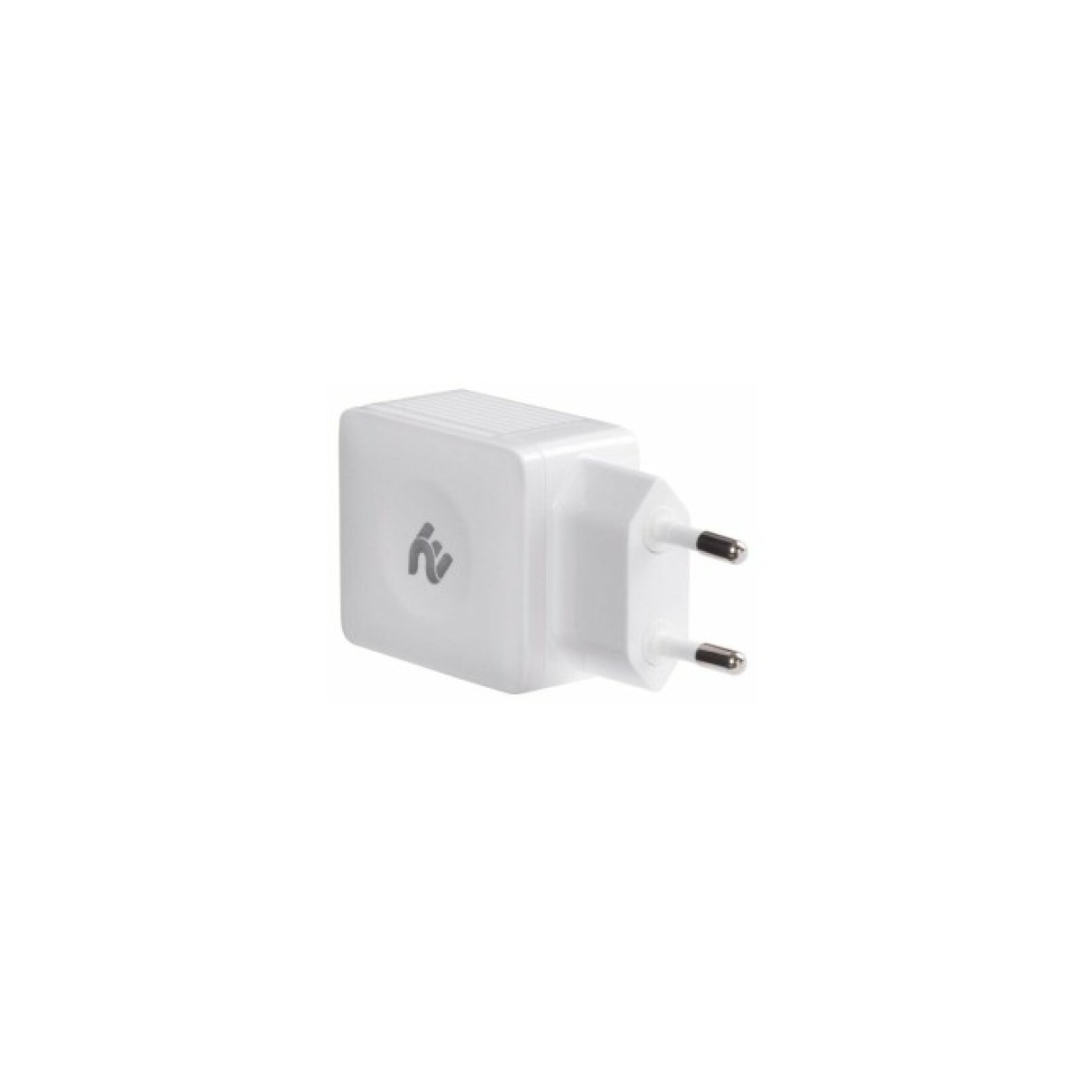 Зарядний пристрій 2E Wall Charger Dual USB-A 2.4A + cable USB-C White (2E-WC1USB2.1A-CC) 98_98.jpg - фото 2