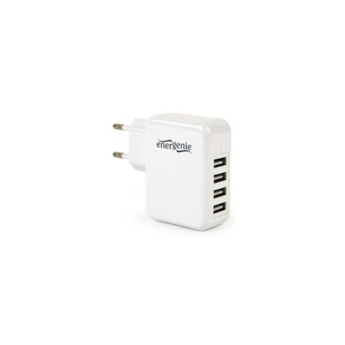 Зарядний пристрій EnerGenie 4 USB, 3.1A (EG-U4AC-02) 98_98.jpg - фото 1