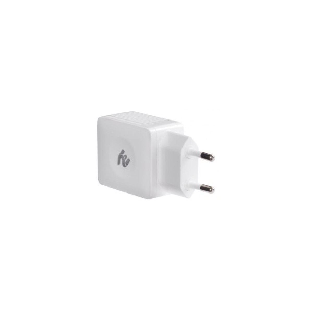 Зарядний пристрій 2E Wall for 2 USB - DC5.0V/4.2 A, white (2E-WC4USB-W) 98_98.jpg - фото 3