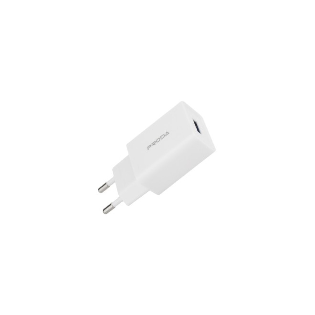 Зарядний пристрій Proda USB 2,4A + USB Type-C cable (PD-A43a-WHT) 98_98.jpg - фото 2