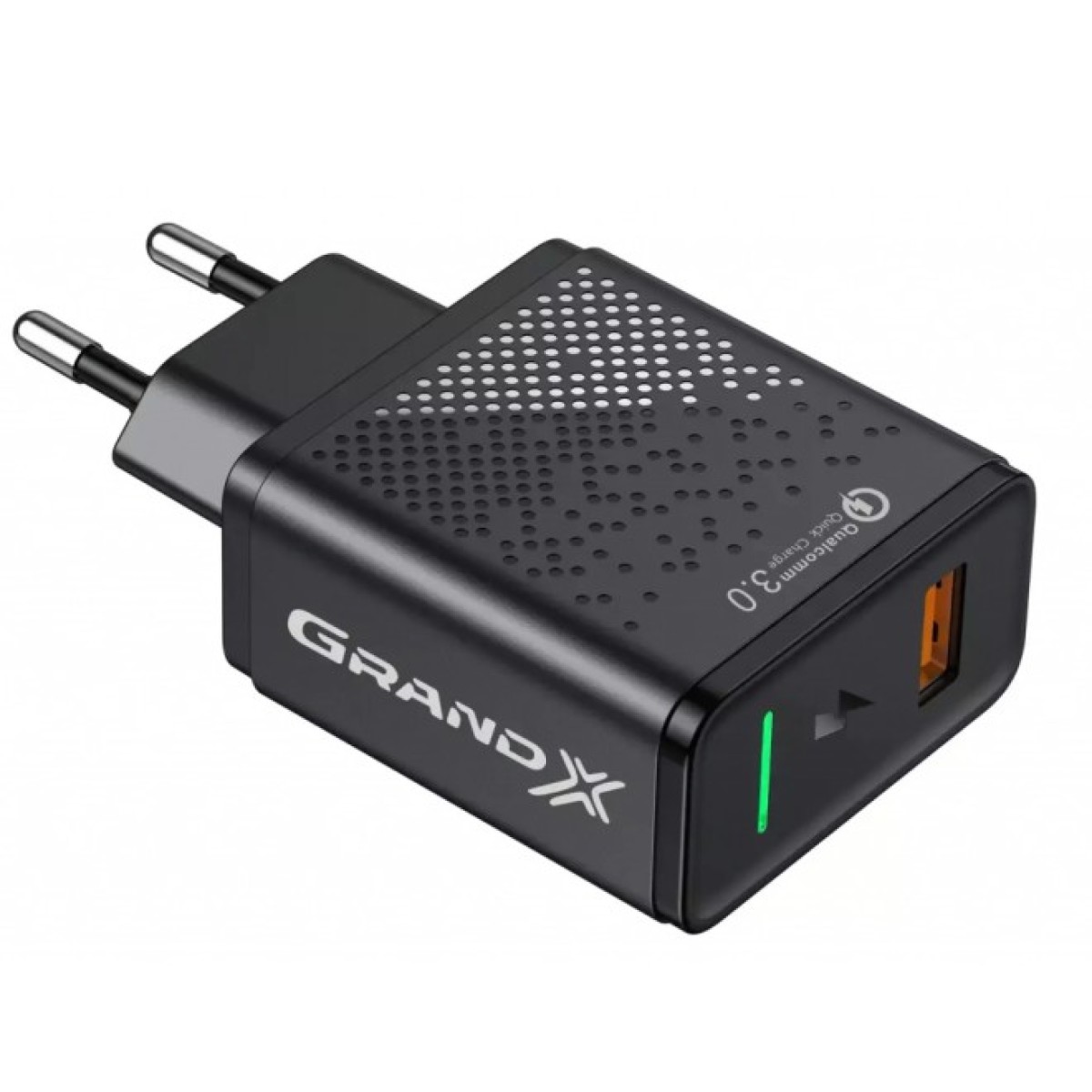 Зарядний пристрій Grand-X QC3.0 18W + Lightning cable (CH-650L) 98_98.jpg - фото 4