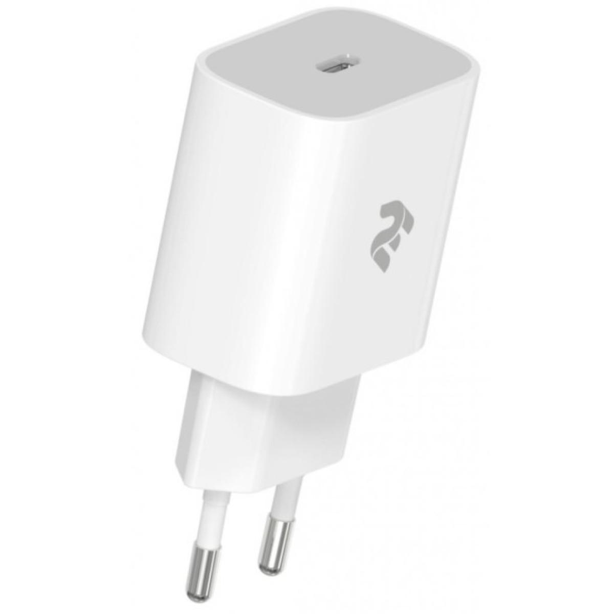 Зарядное устройство 2E USB-C Wall Charger PD3.0 DC5V/3A, 20W, white (2E-WC1USBC20W-W) 98_98.jpg - фото 4