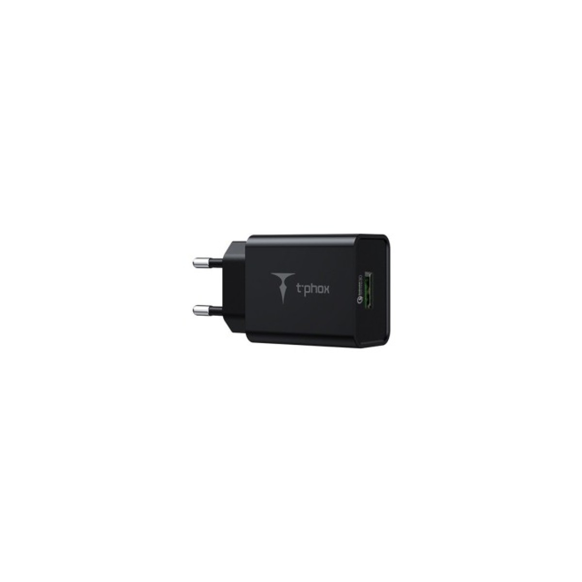 Зарядний пристрій T-Phox Tempo 18W QC3.0 USB Charger (Black) (Tempo 18W USB B) 256_256.jpg