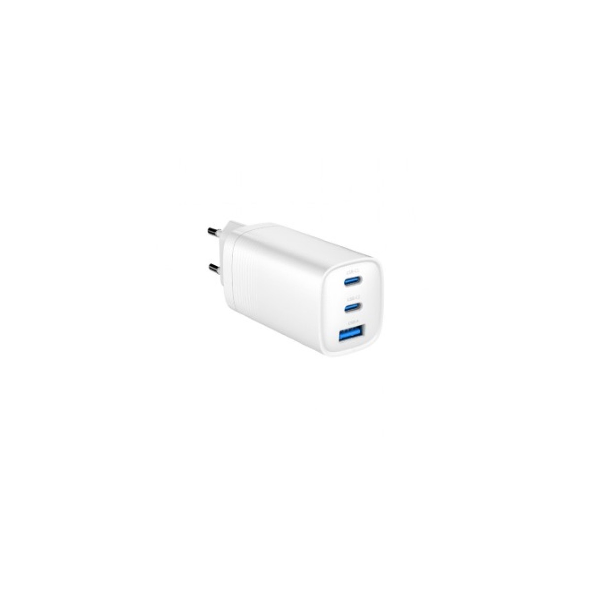 Зарядное устройство Gembird USB-A + 2xType-C (PD18W + QC3.0 27W) white (TA-UC-PDQC65-01-W) 98_98.jpg - фото 3