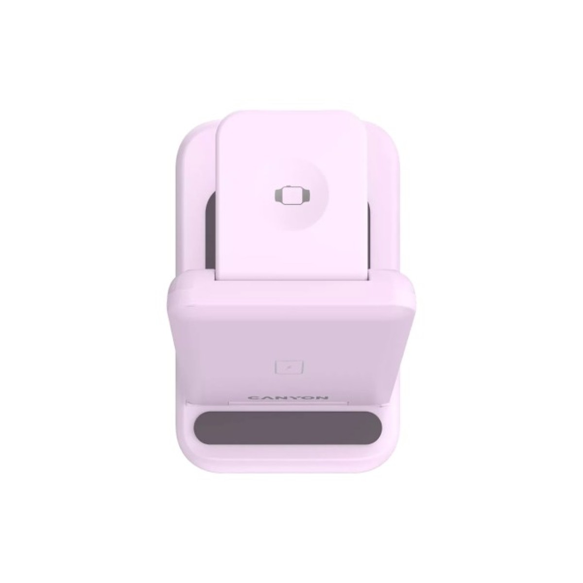Зарядний пристрій Canyon WS-304 Foldable 3in1 Wireless charger Iced Pink (CNS-WCS304IP) 98_98.jpg - фото 3