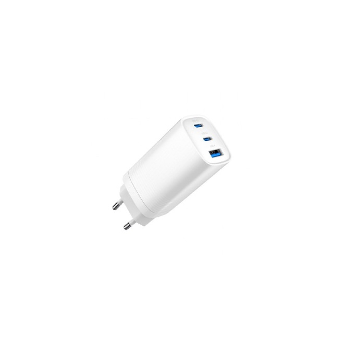 Зарядний пристрій Gembird USB-A + 2xType-C (PD18W + QC3.0 27W) white (TA-UC-PDQC65-01-W) 98_98.jpg - фото 5