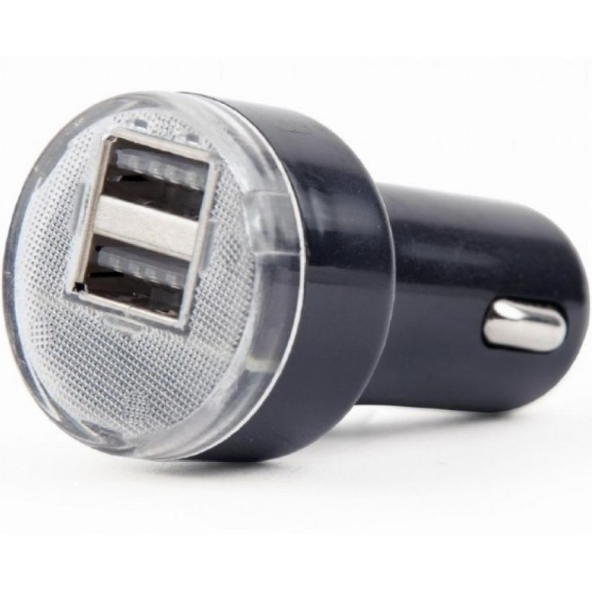 Зарядний пристрій EnerGenie USB 2.1A black (EG-U2C2A-CAR-02) 98_98.jpg - фото 2