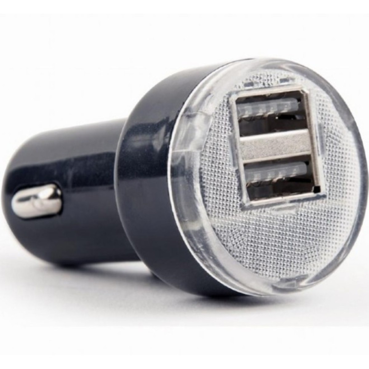 Зарядний пристрій EnerGenie USB 2.1A black (EG-U2C2A-CAR-02) 98_98.jpg - фото 1