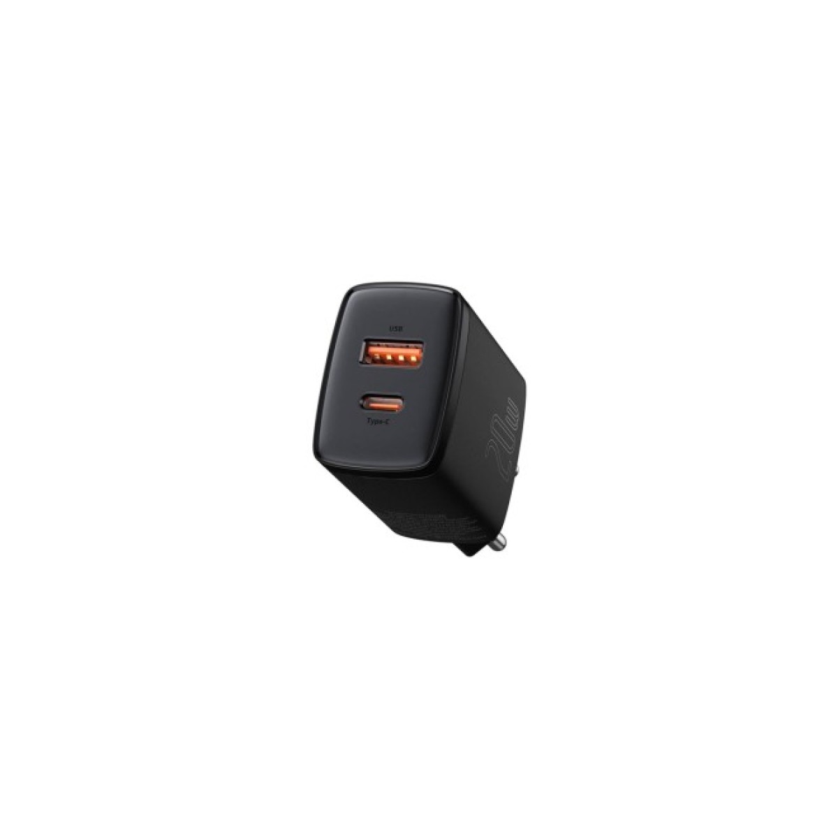 Зарядний пристрій Baseus Compact Quick Charger U+C 20W EU Black (CCXJ-B01) 256_256.jpg
