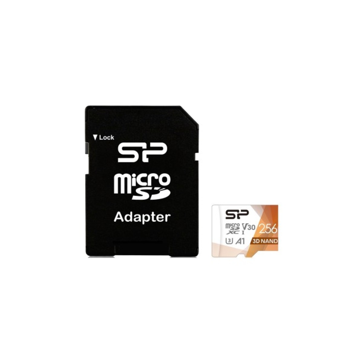 Карта пам'яті Silicon Power 256Gb microSDXC U3 A1 V30 Superior Color 100R/80W + adapter (SP256GBSTXDU3V20AB) 256_256.jpg
