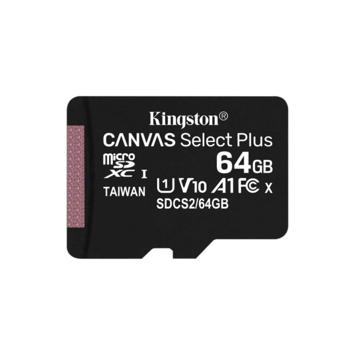 Карта памяти Kingston 64GB micSDXC class 10 A1 Canvas Select Plus (SDCS2/64GB) 98_98.jpg - фото 3