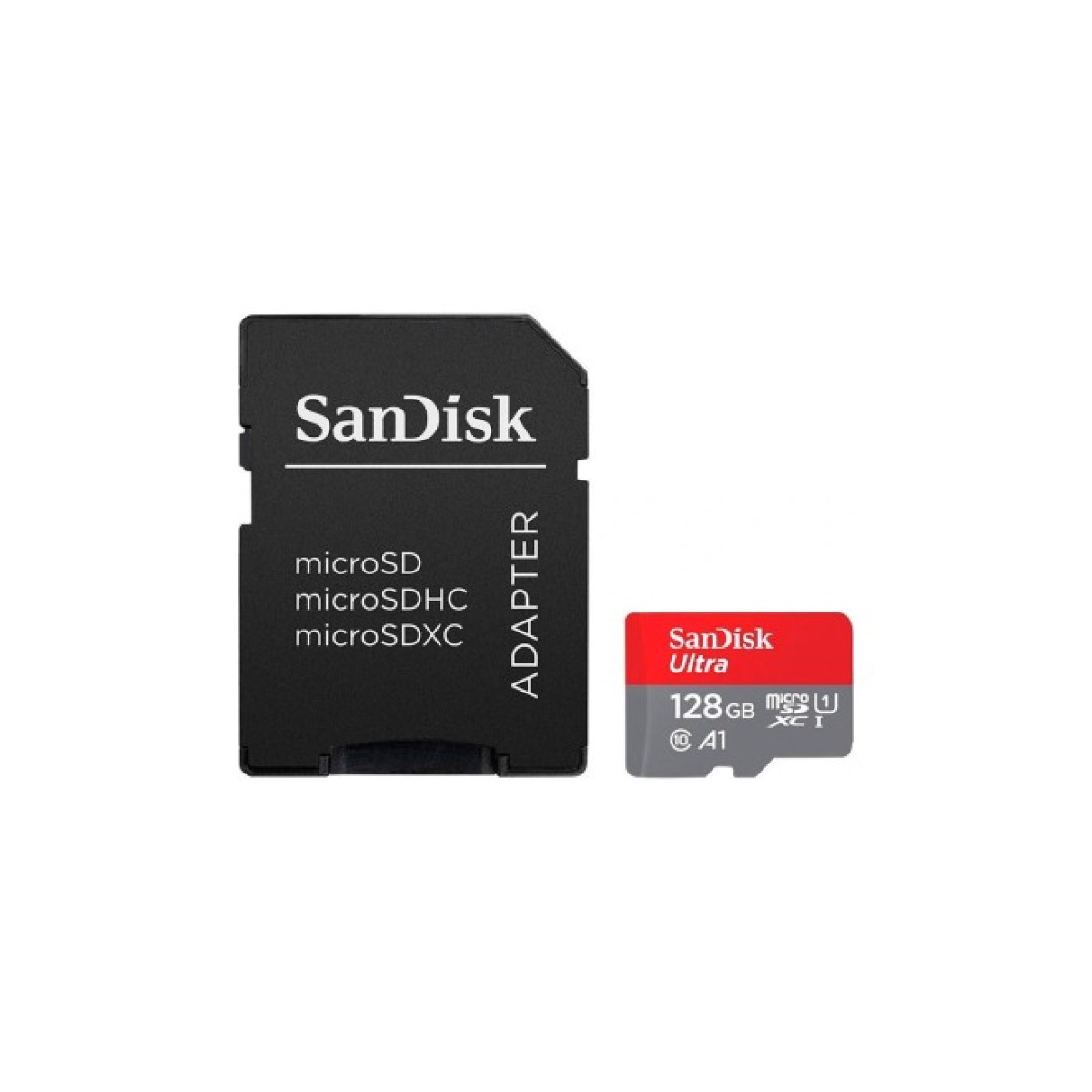 Карта пам'яті SanDisk 128GB microSD class 10 UHS-I Ultra (SDSQUAB-128G-GN6MA) 98_98.jpg - фото 1
