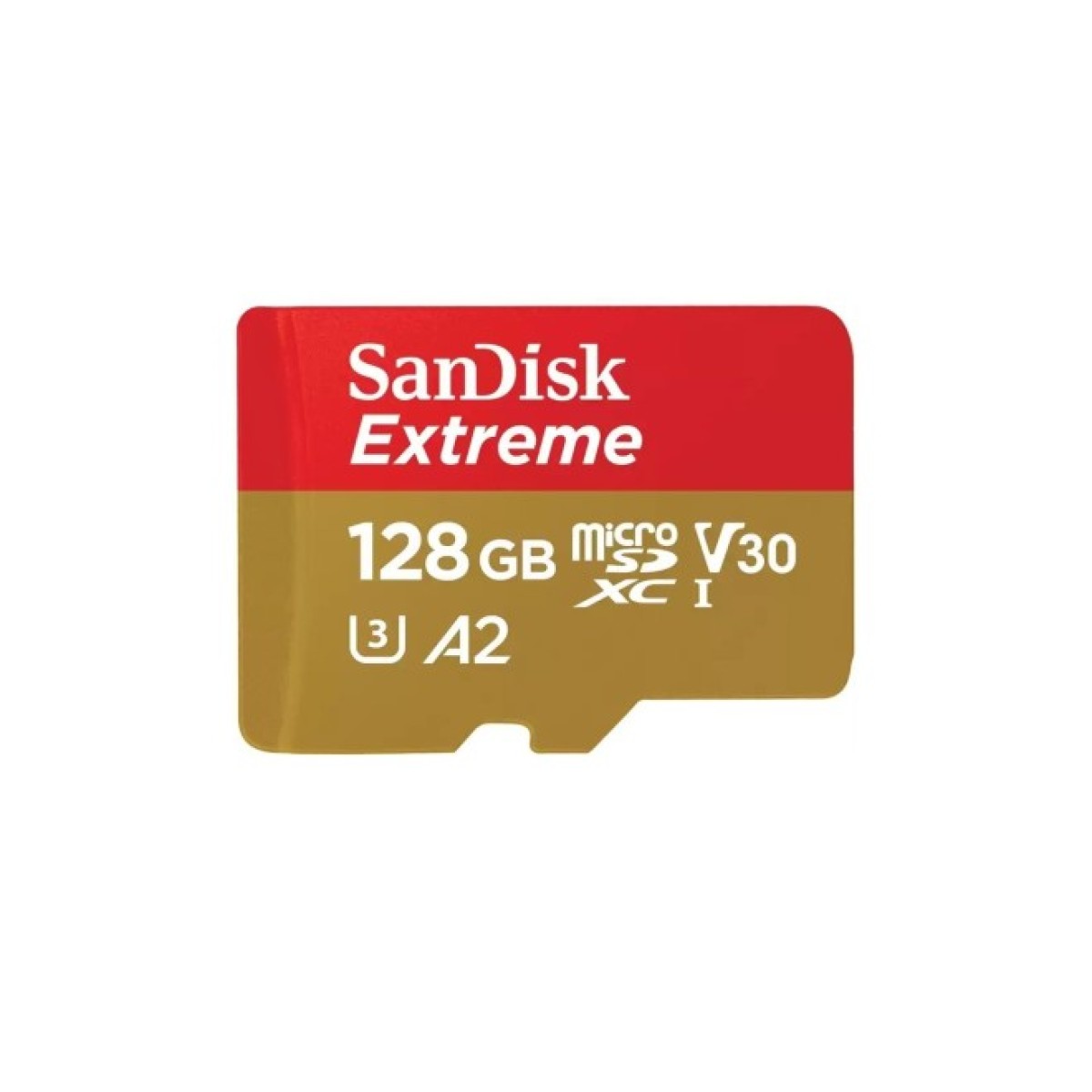 Карта пам'яті SanDisk 128GB microSD class 10 UHS-I U3 Extreme (SDSQXAA-128G-GN6MA) 98_98.jpg - фото 1