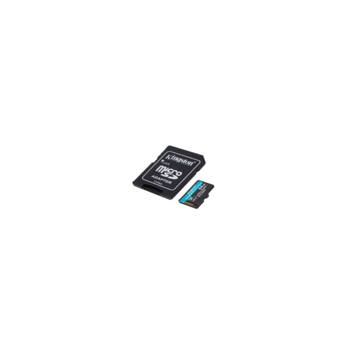 Карта пам'яті Kingston 64GB microSDXC class 10 UHS-I U3 A2 Canvas Go Plus (SDCG3/64GB) 98_98.jpg - фото 2