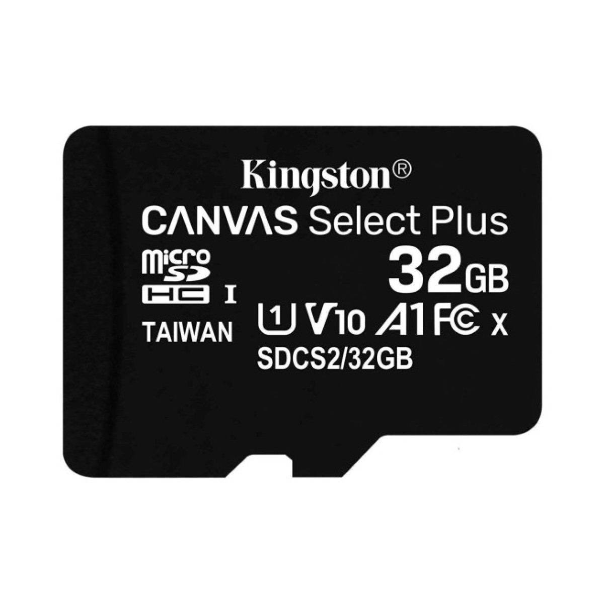 Карта пам'яті Kingston 32GB microSDHC class 10 UHS-I A1 (R-100MB/s) Canvas (SDCS2/32GBSP) 98_98.jpg - фото 2