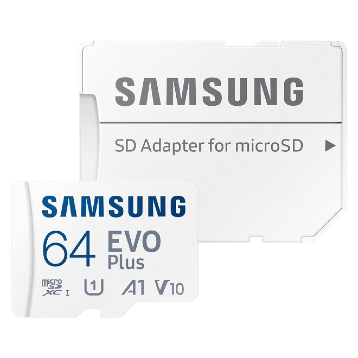 Карта пам'яті Samsung Miсro-SDXC memory card 64GB C10 UHS-I R130MB/s Evo Plus + SD (MB-MC64KA/EU) 98_98.jpg - фото 6