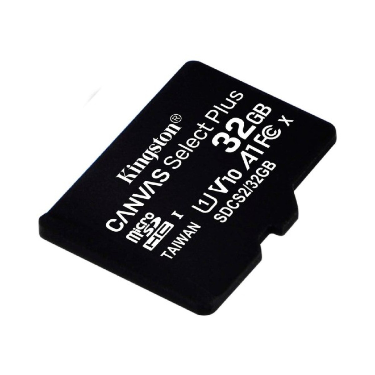 Карта памяти Kingston 32GB microSDHC class 10 UHS-I A1 (R-100MB/s) Canvas (SDCS2/32GBSP) 256_256.jpg