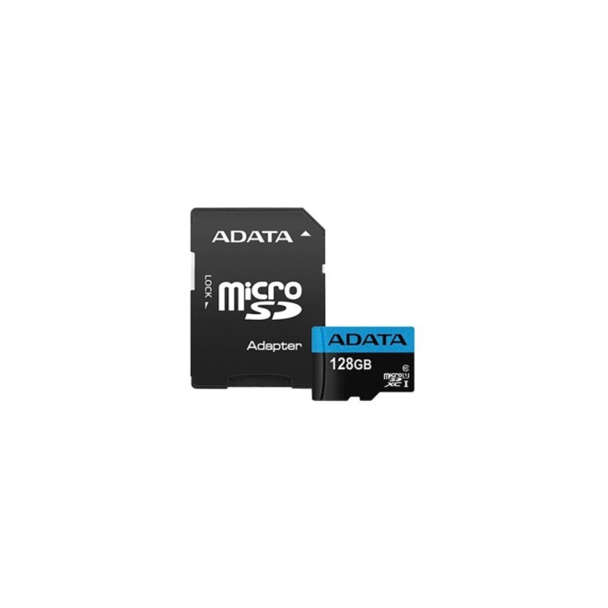 Карта пам'яті ADATA 128GB microSD class 10 UHS-I A1 Premier (AUSDX128GUICL10A1-RA1) 256_256.jpg