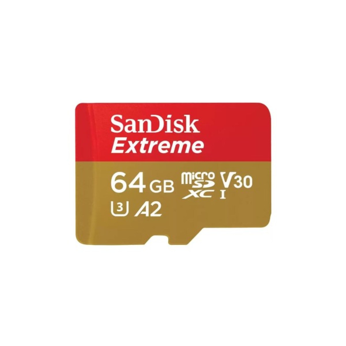 Карта пам'яті SanDisk 64GB microSDXC UHS-I U3 V30 A2 Extreme (SDSQXAH-064G-GN6GN) 98_98.jpg - фото 1