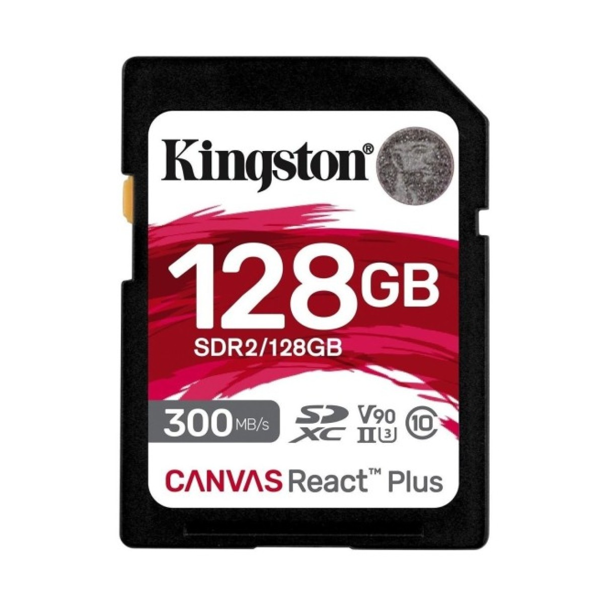 Карта пам'яті Kingston 128GB SDXC class 10 UHS-II U3 Canvas React Plus (SDR2/128GB) 256_256.jpg
