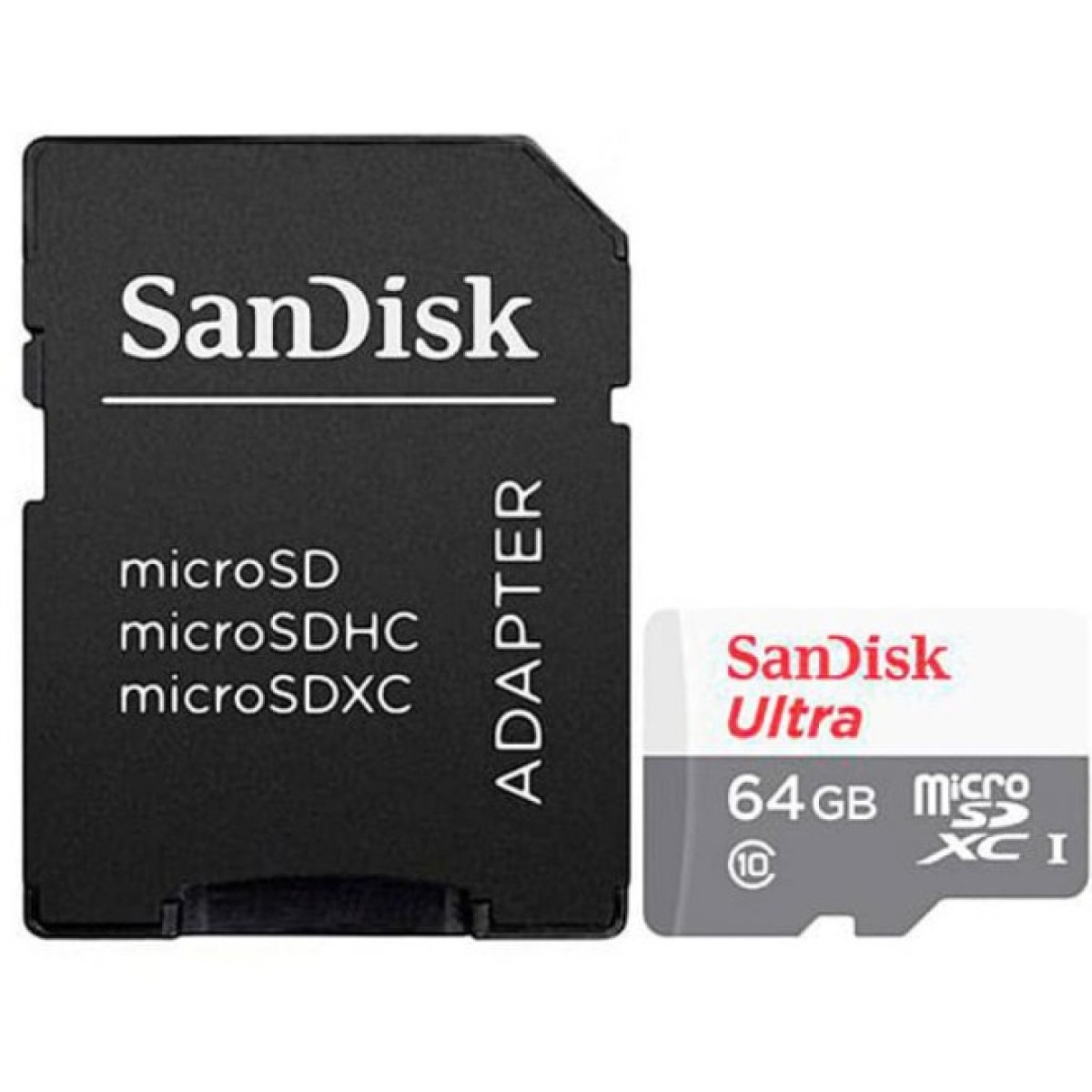 Карта пам'яті SanDisk 64GB microSD class 10 Ultra Light (SDSQUNR-064G-GN3MA) 256_256.jpg
