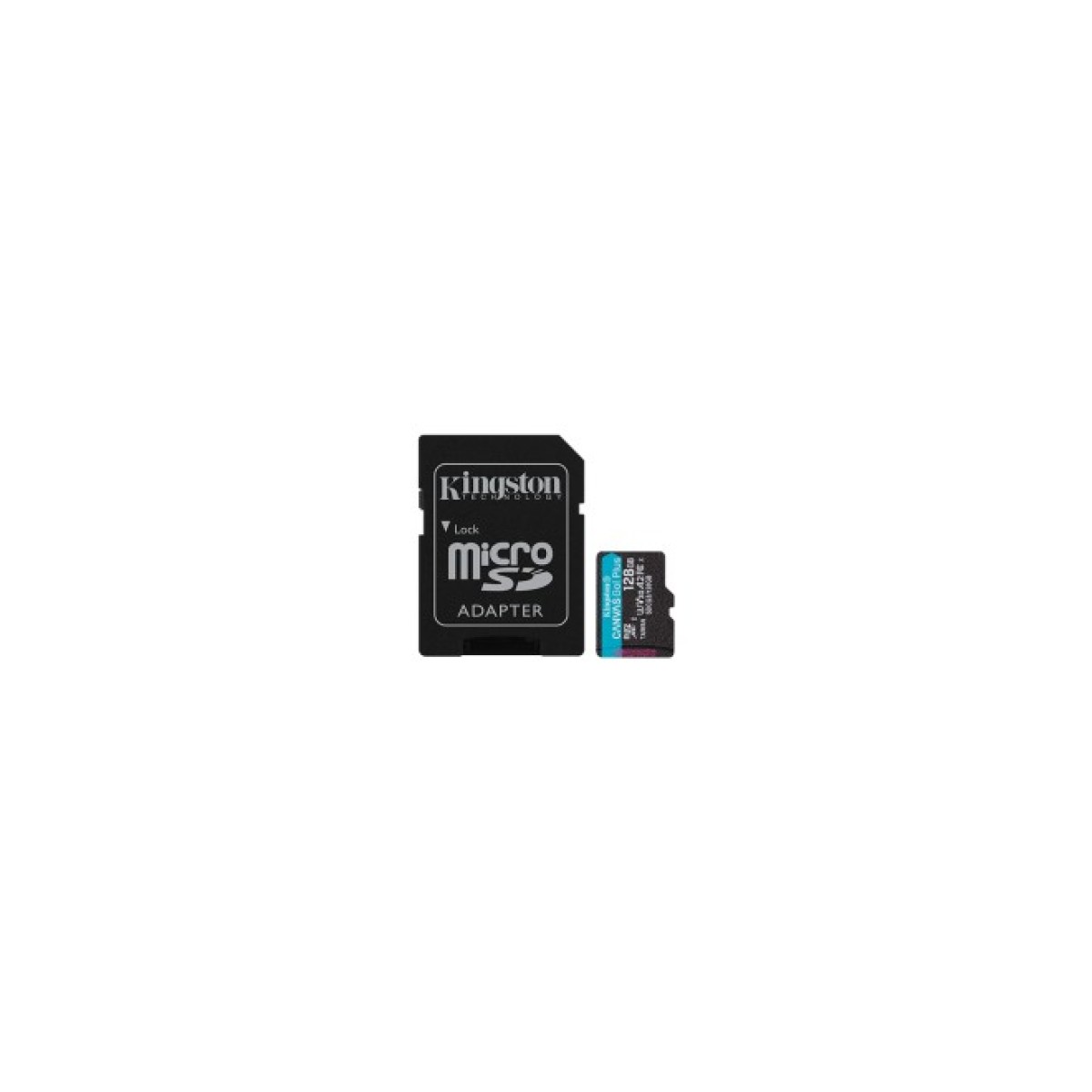 Карта памяти Kingston 128GB microSDXC class 10 UHS-I U3 A2 Canvas Go Plus (SDCG3/128GB) 256_256.jpg