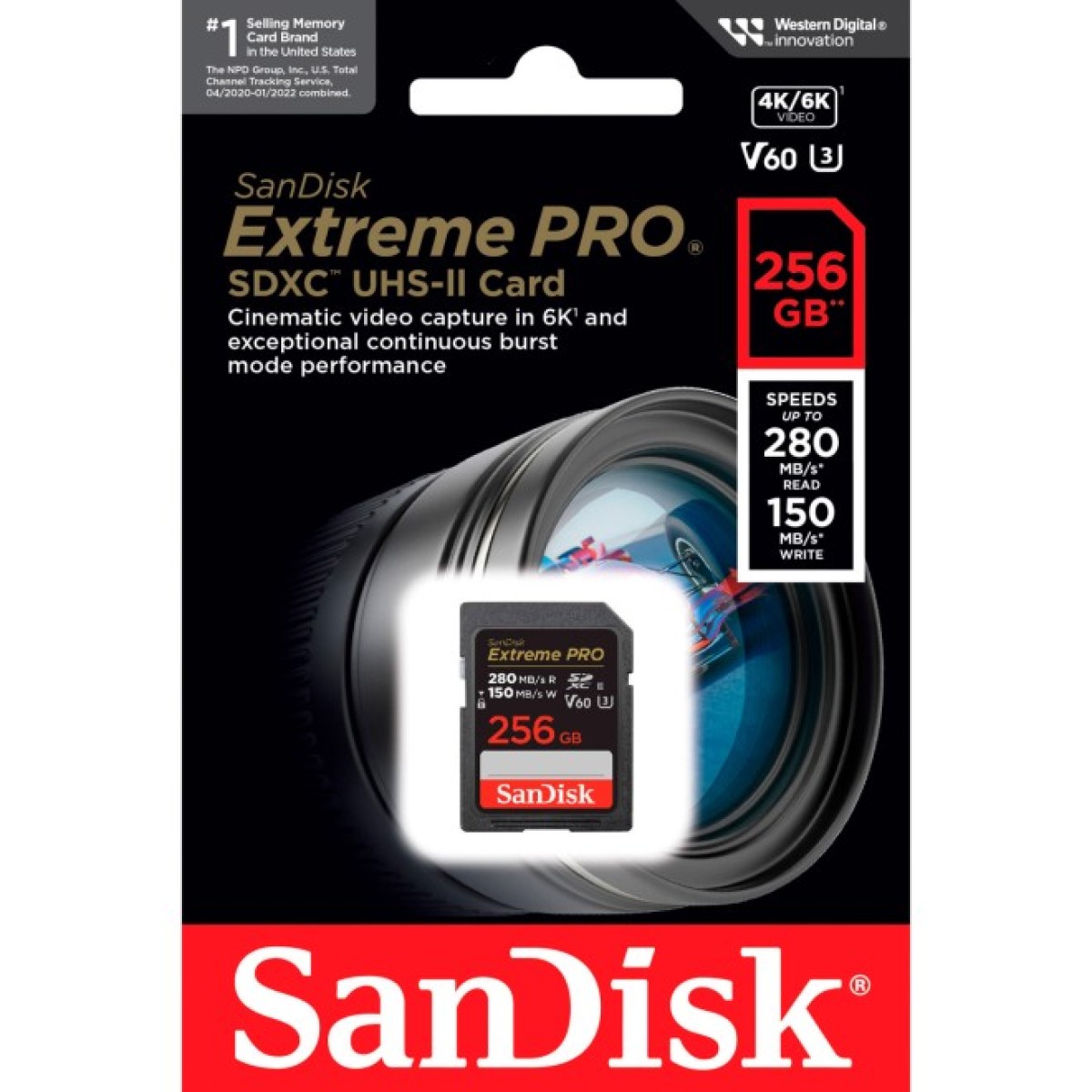 Карта пам'яті SanDisk 256GB SDXC class 10 UHS-I Extreme Pro (SDSDXEP-256G-GN4IN) 98_98.jpg - фото 3