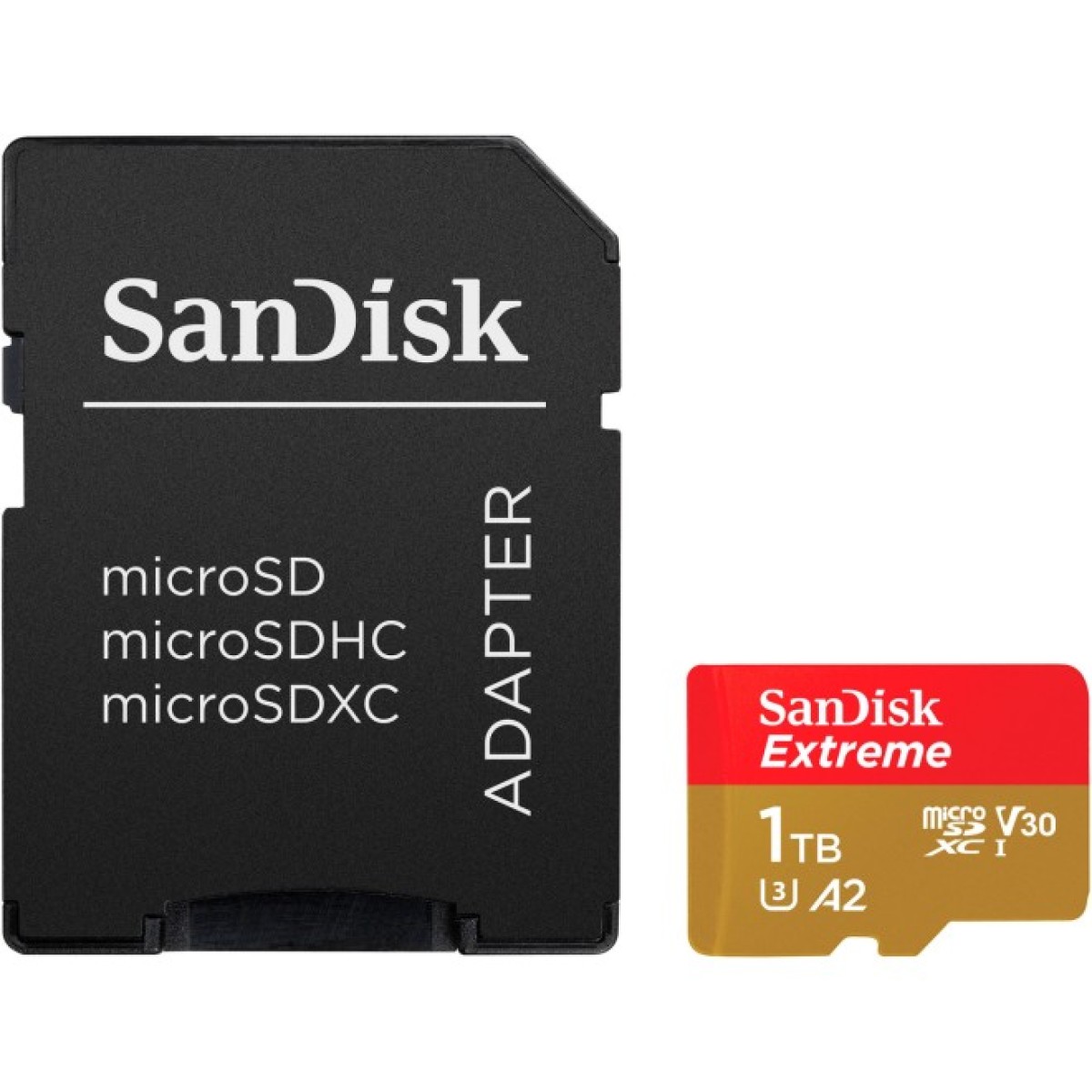 Карта памяти SanDisk 1TB microSD class 10 UHS-I U3 V30 Extreme (SDSQXAV-1T00-GN6MA) 256_256.jpg