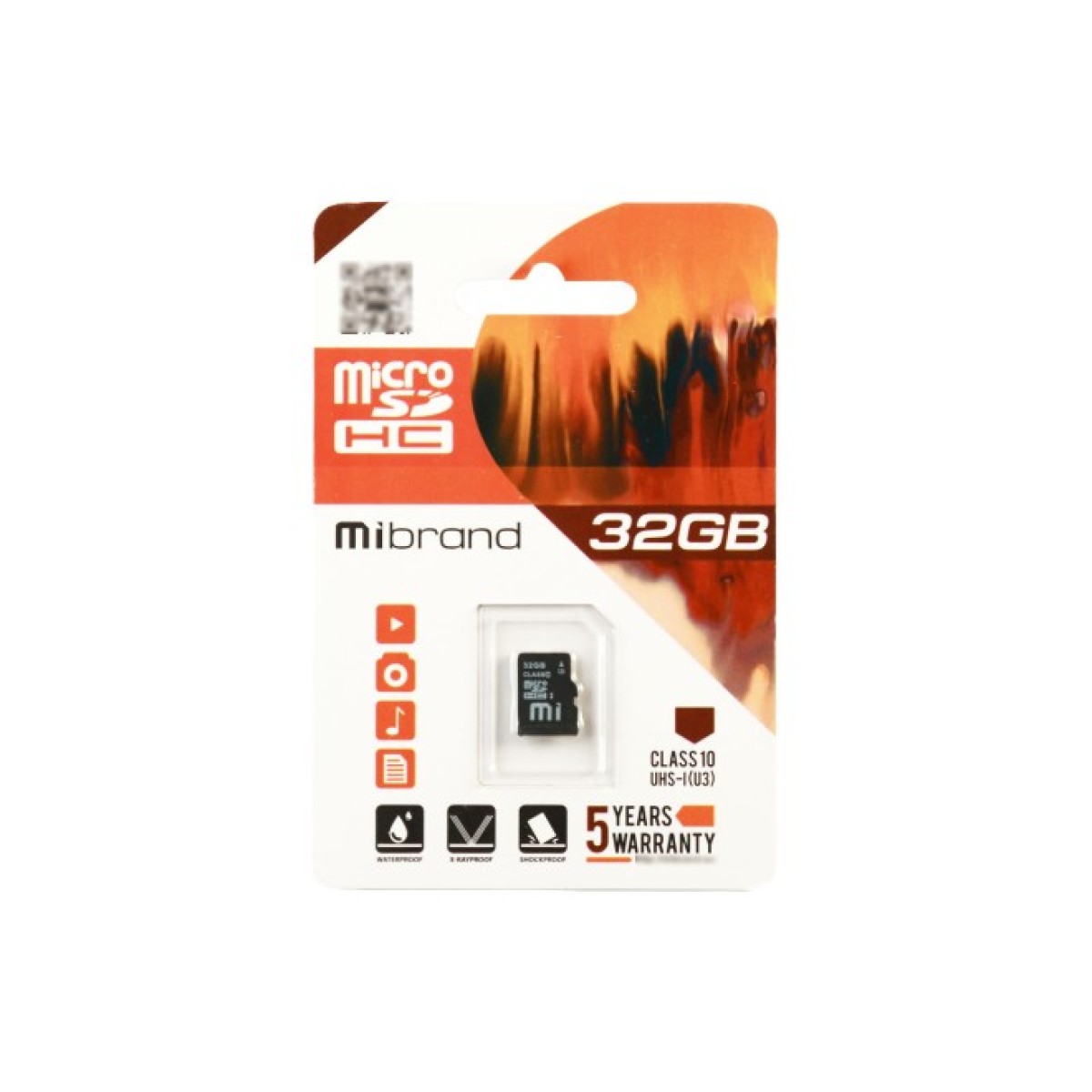 Карта пам'яті Mibrand 32GB microSD class 10 UHS-I U3 (MICDHU3/32GB) 98_98.jpg