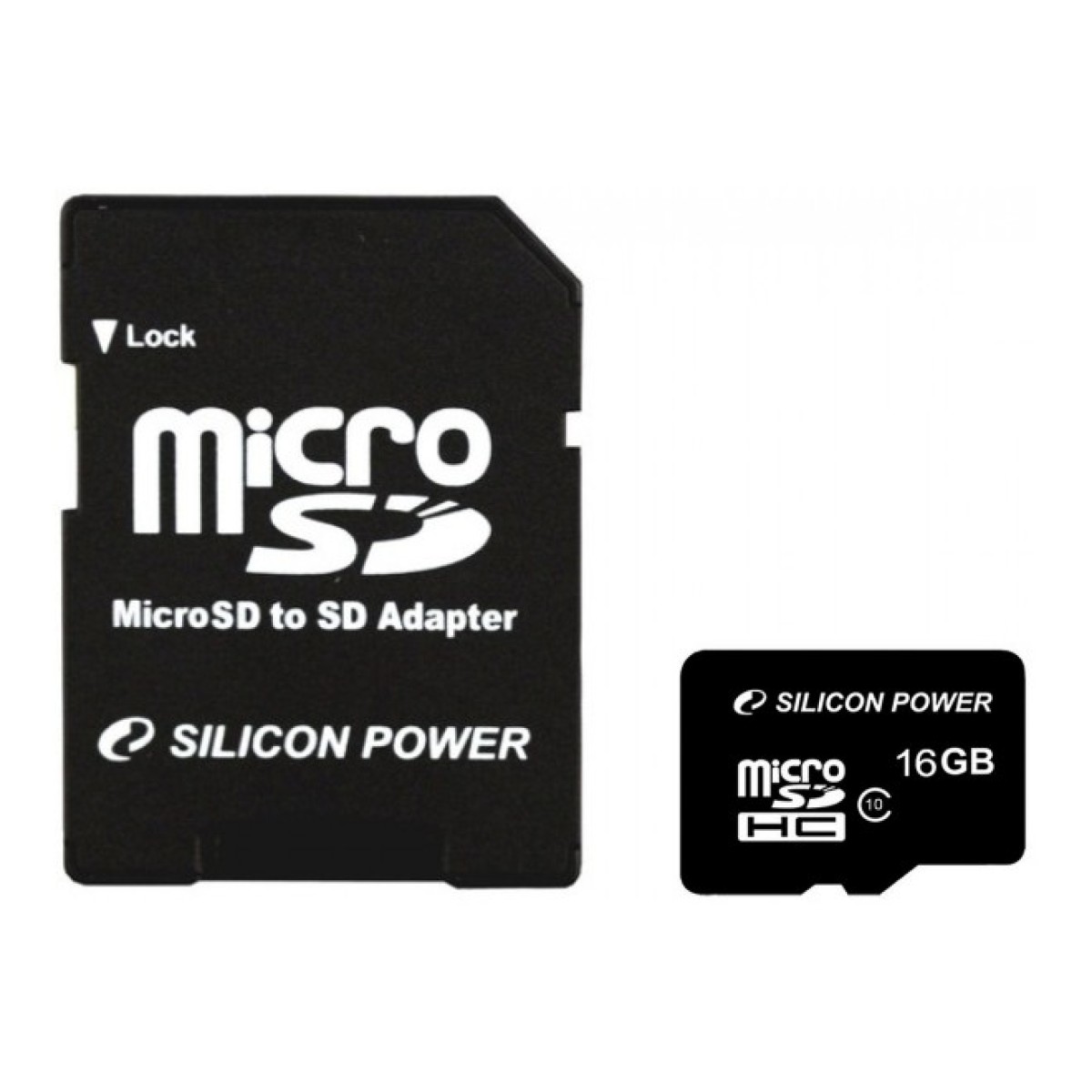 Карта пам'яті Silicon Power 16Gb MicroSD class 10 (SP016GBSTH010V10SP) 256_256.jpg