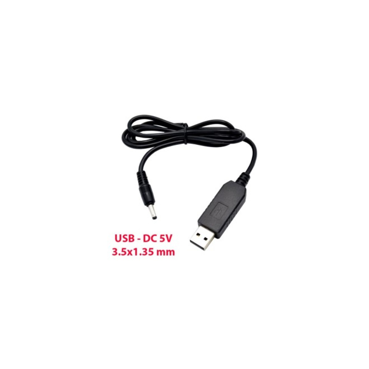 Кабель живлення USB 2.0 AM to DC 3.5 х 1.35 mm 1.0m USB 5V to DC 5V Dynamode (DM-USB-DC-3.5x1.35mm) 98_98.jpg - фото 8